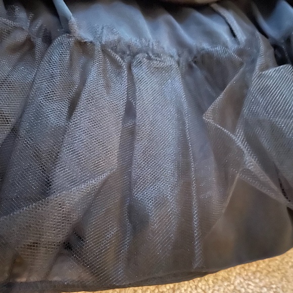 Nwt  darlin cut out lace and beaded black mini formal dr… - Picture 4 of 9